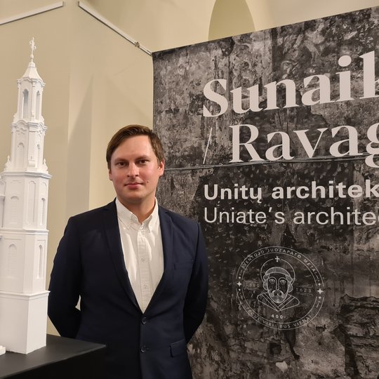 "XVIII a. Šv. Mikalojaus cerkvė savo stiliumi buvo artima daugeliui kitų to meto Vilniaus baroko pavyzdžių", – sakė maketą pagaminęs Ž. Buržinskas.